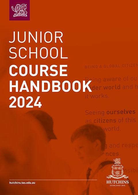 Cover – Junior School Course Handbook 2024