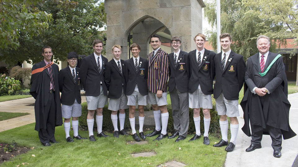 Prefects inducted at Headmaster’s Assembly 11 March 2015