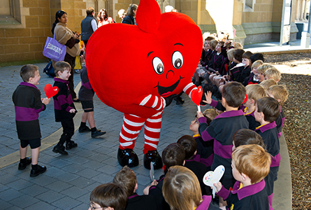 ELC helps out at World Heart Day