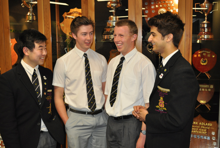 Allen Chen, Frank Burridge, Matthew Allanby and Nanak Narulla are among this year's batch of high achievers.