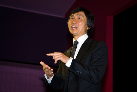 Li Cunxin enthrals Webber Lecture guests.