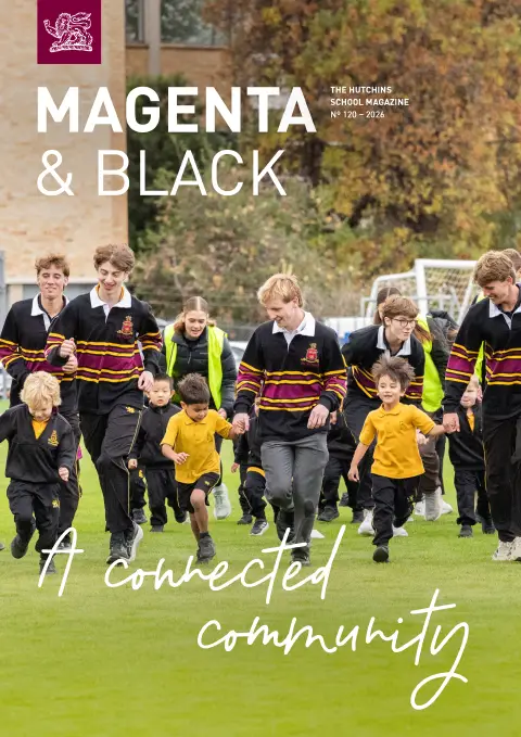 The Hutchins School Magenta & Black No.119 2025