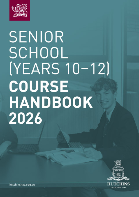 Cover – Senior School Course Handbook 2026