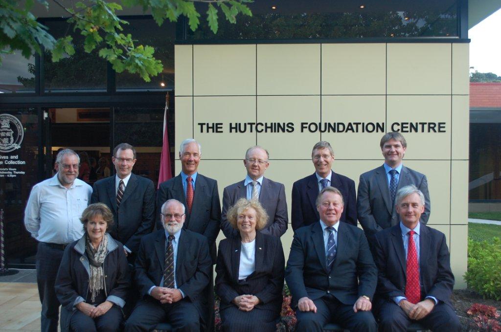 Members of The Foundation Board at the official opening of the Hutchins Foundation Centre