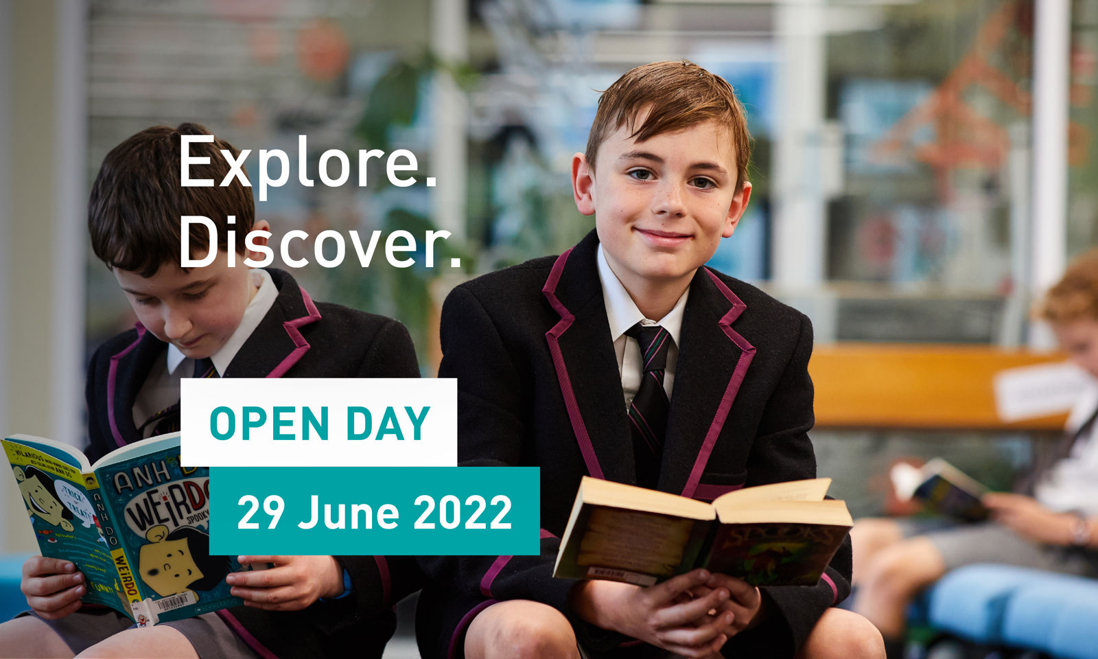 Explore the opportunities at our Open Day on 29 June 2022.