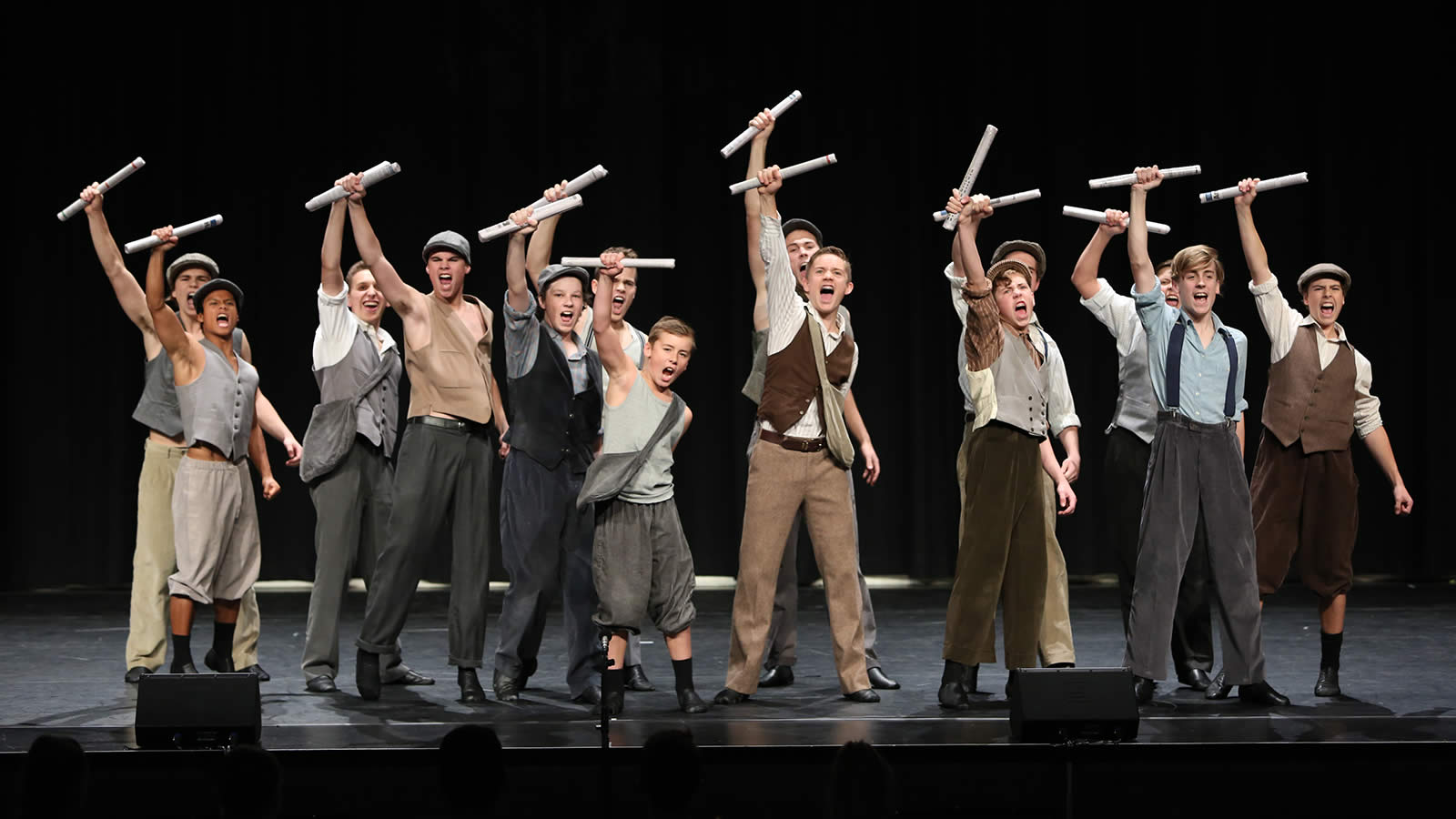 The Musical Theatre routine – ‘Newsies’.