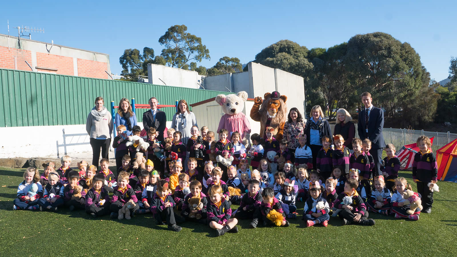 Pre-Kindergarten and Kindergarten students from The Hutchins School and St Michael’s Collegiate