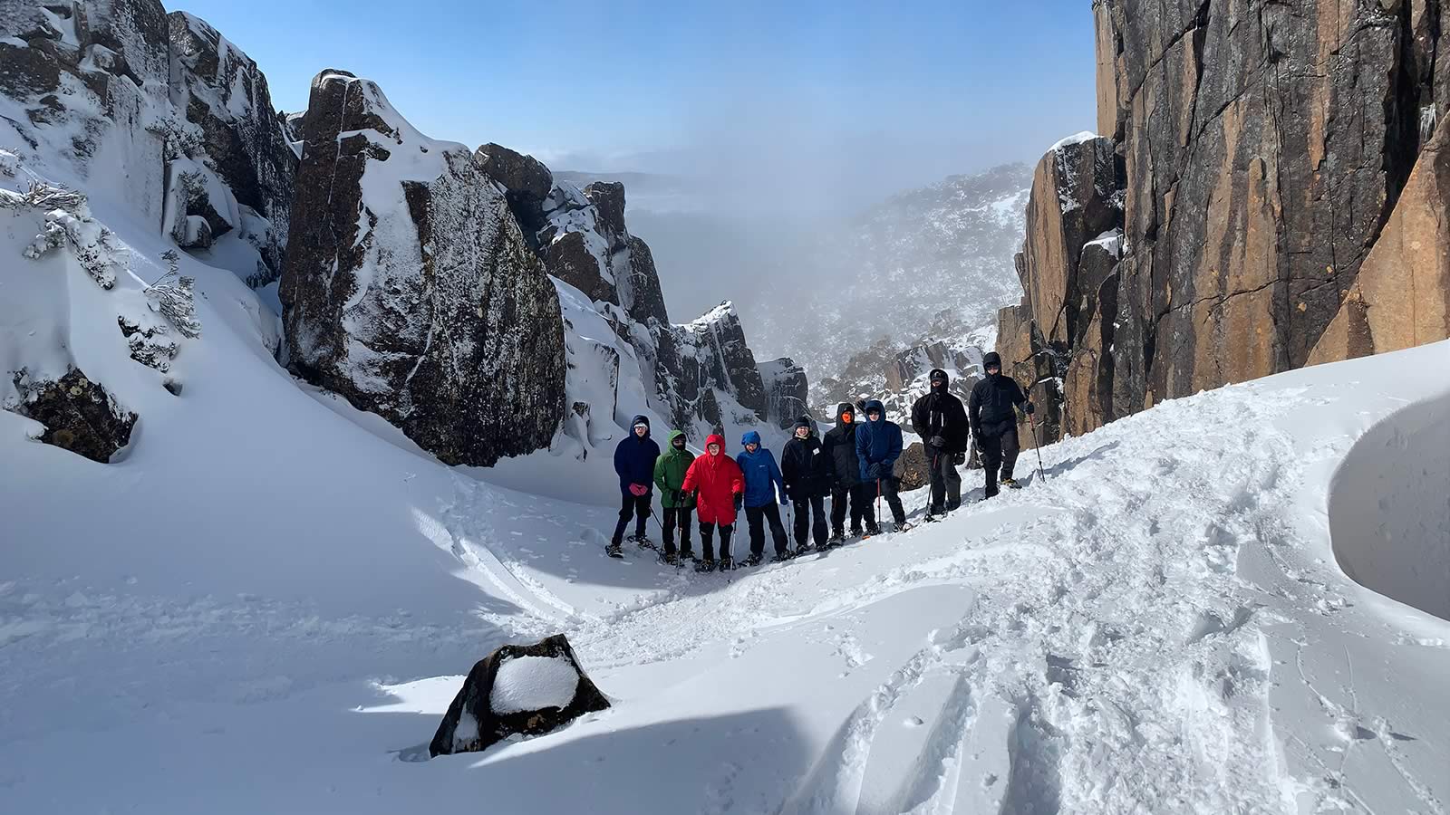 Year 10 Outdoor Education Snow Camp at Mount Field