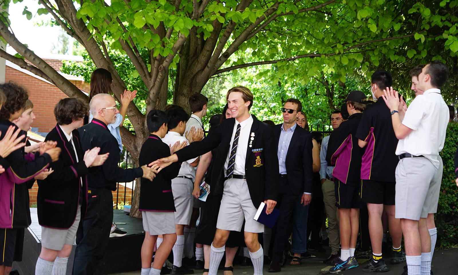 Year 12 Guard of Honour